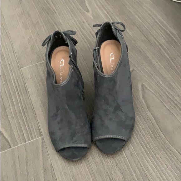 CL by Laundry Shoes - Open toed wedges never worn